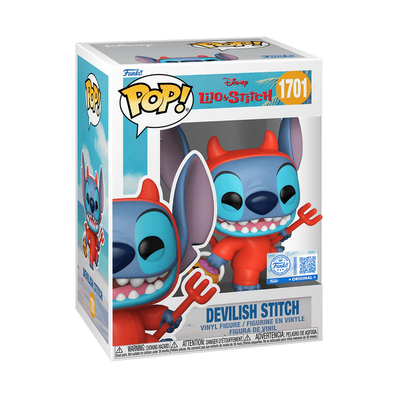 Funko Pop! Disney: Lilo & Stitch - Devilish Stitch #1701 Entertainment Earth Exclusive - Image 2