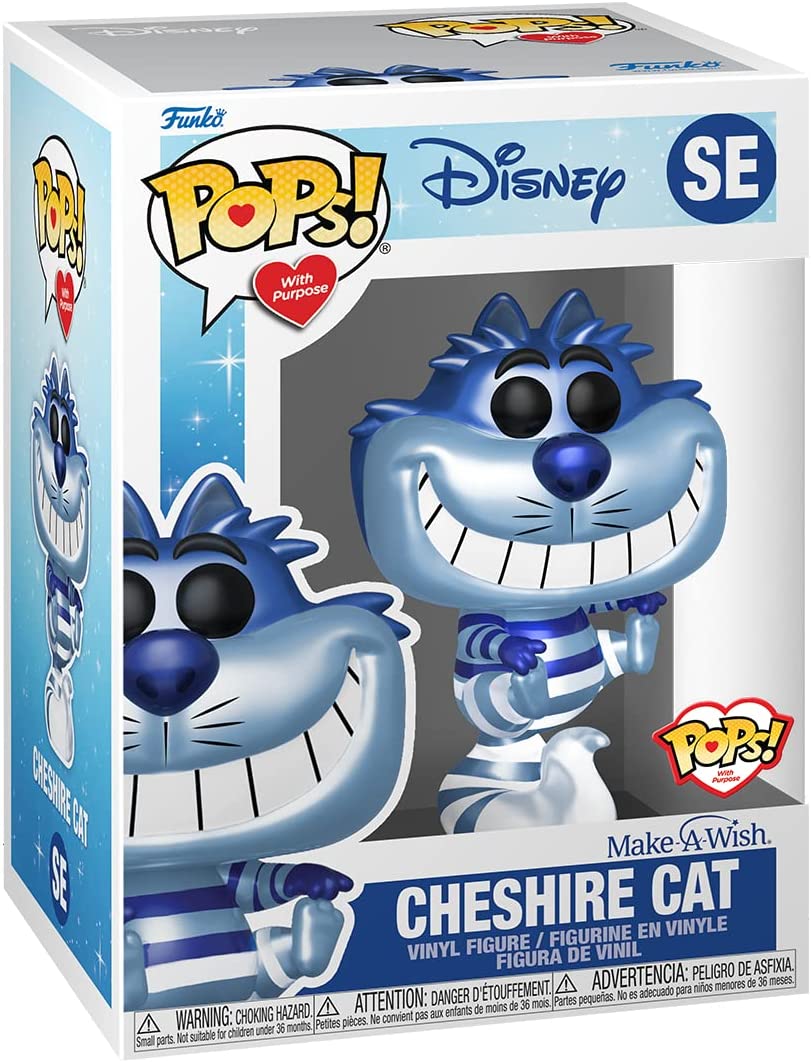 Funko Pop! Disney: Make-A-Wish - Cheshire Cat Metallic - Image 2
