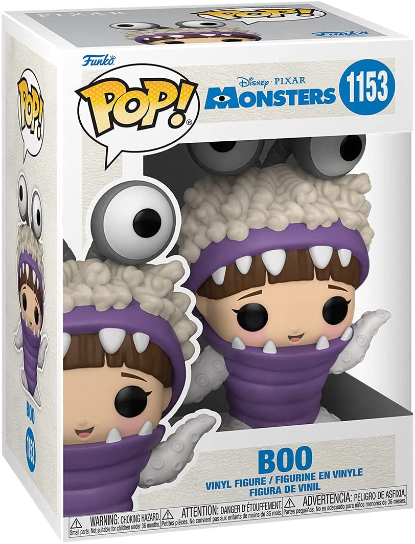Funko Pop! Disney: Monsters Inc 20th - Boo with Hood Up Vinyl Figure - Image 2