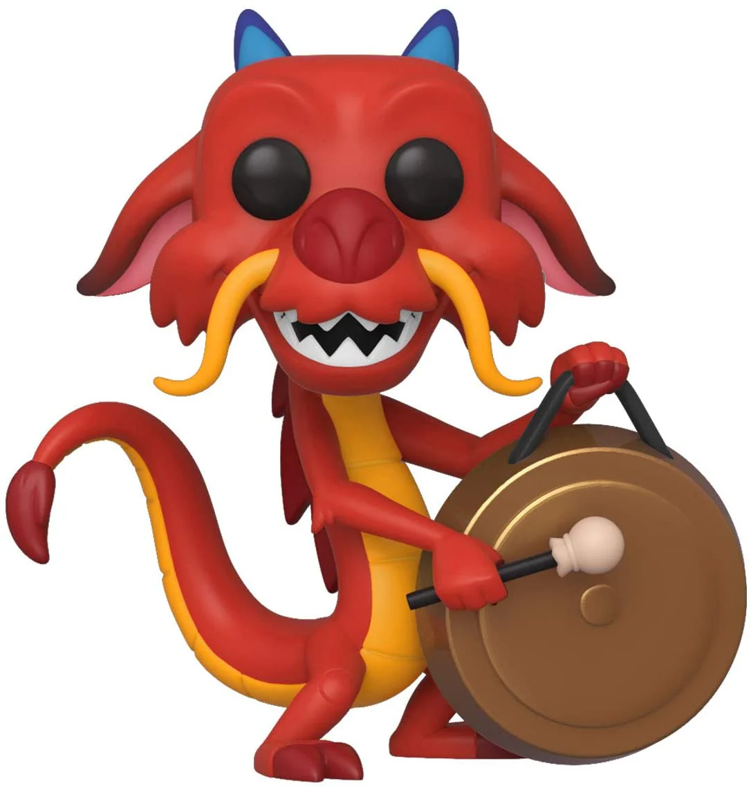 Funko Pop Disney: Mulan – Mushu with Gong Vinyl Figure