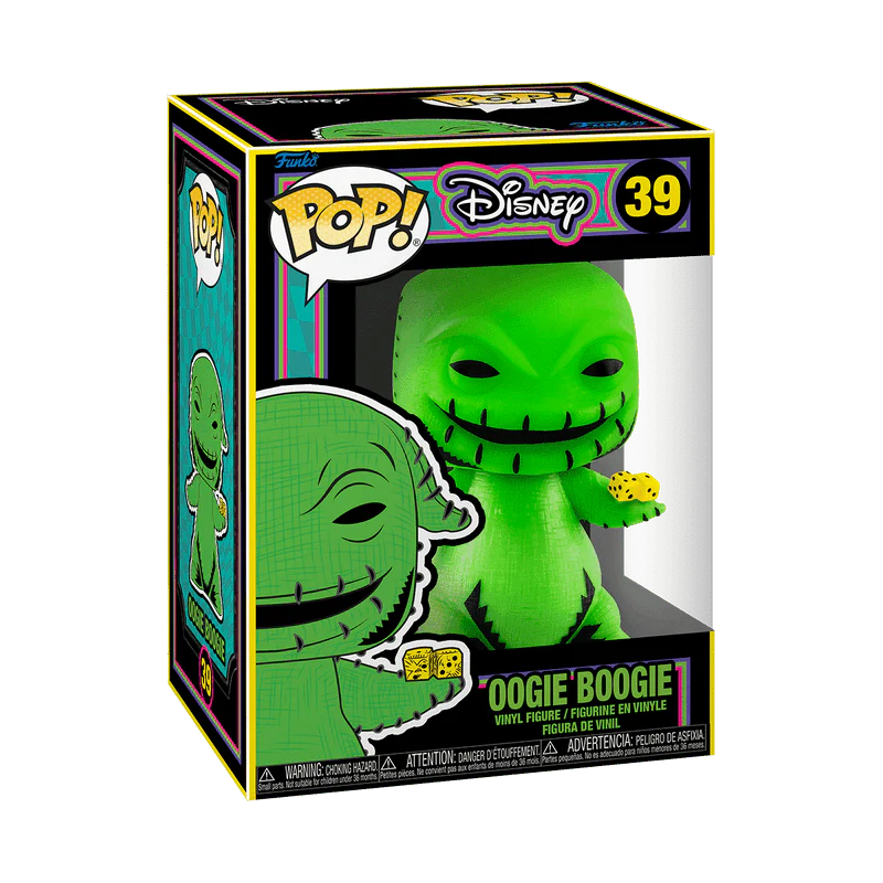 Funko Pop! Disney: The Nightmare Before Christmas - Oogie Boogie #39 Blacklight - Image 2
