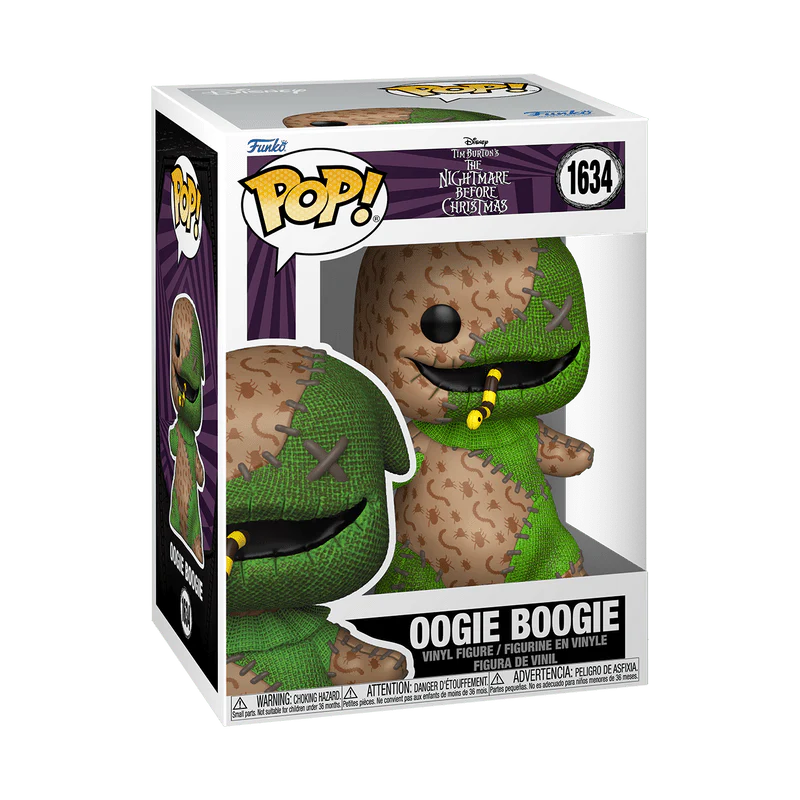 Funko Pop! Disney: The Nightmare Before Christmas - Oogie Boogie Patchwork #1634 - Image 2