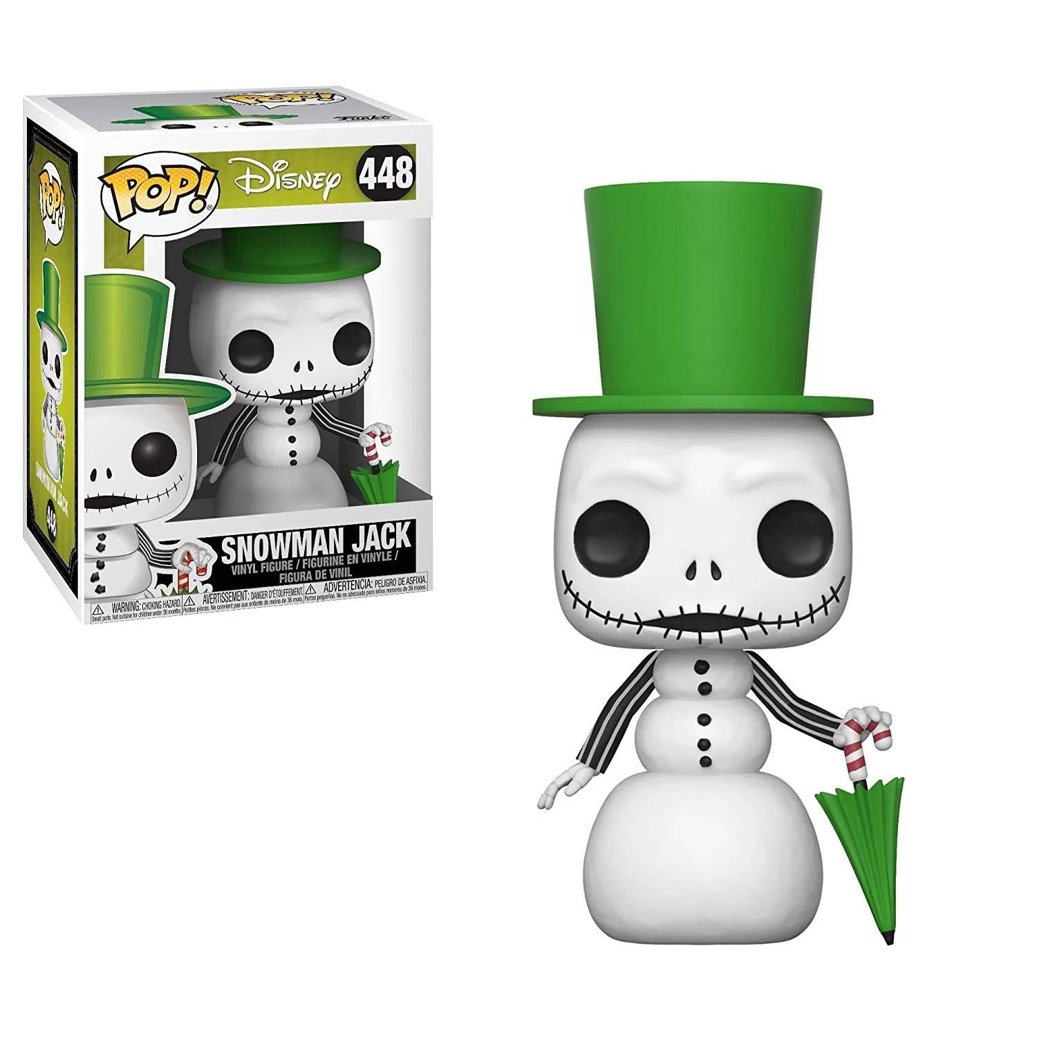 Funko Pop Disney Nightmare Before Christmas – Snowman Jack Skellington Collectible Vinyl Figure