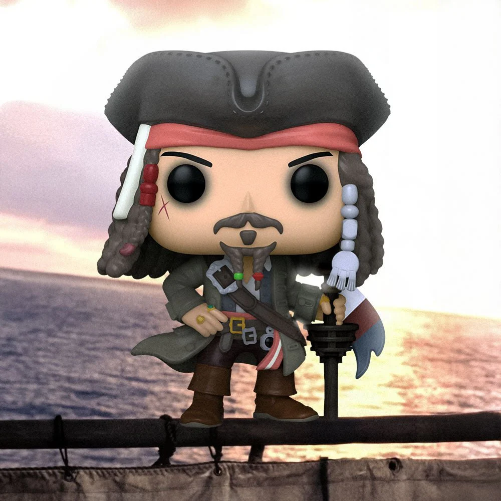 Funko Pop! Disney: Pirates of the Caribbean - Captain Jack Sparrow Opening #1482 Specialty Series - Image 3
