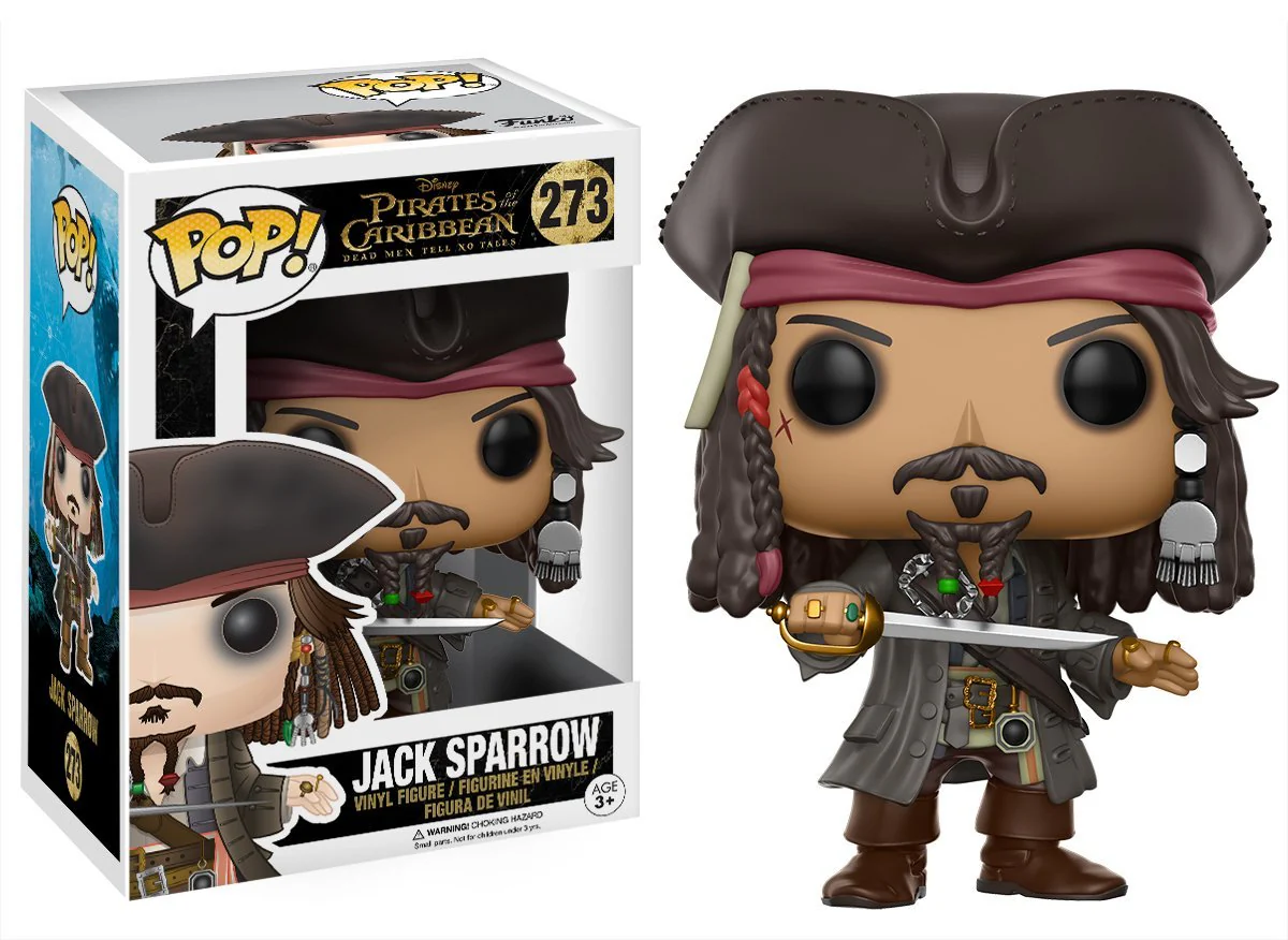 Funko Pop! Disney: Pirates Of The Caribbean Jack Sparrow - Image 1