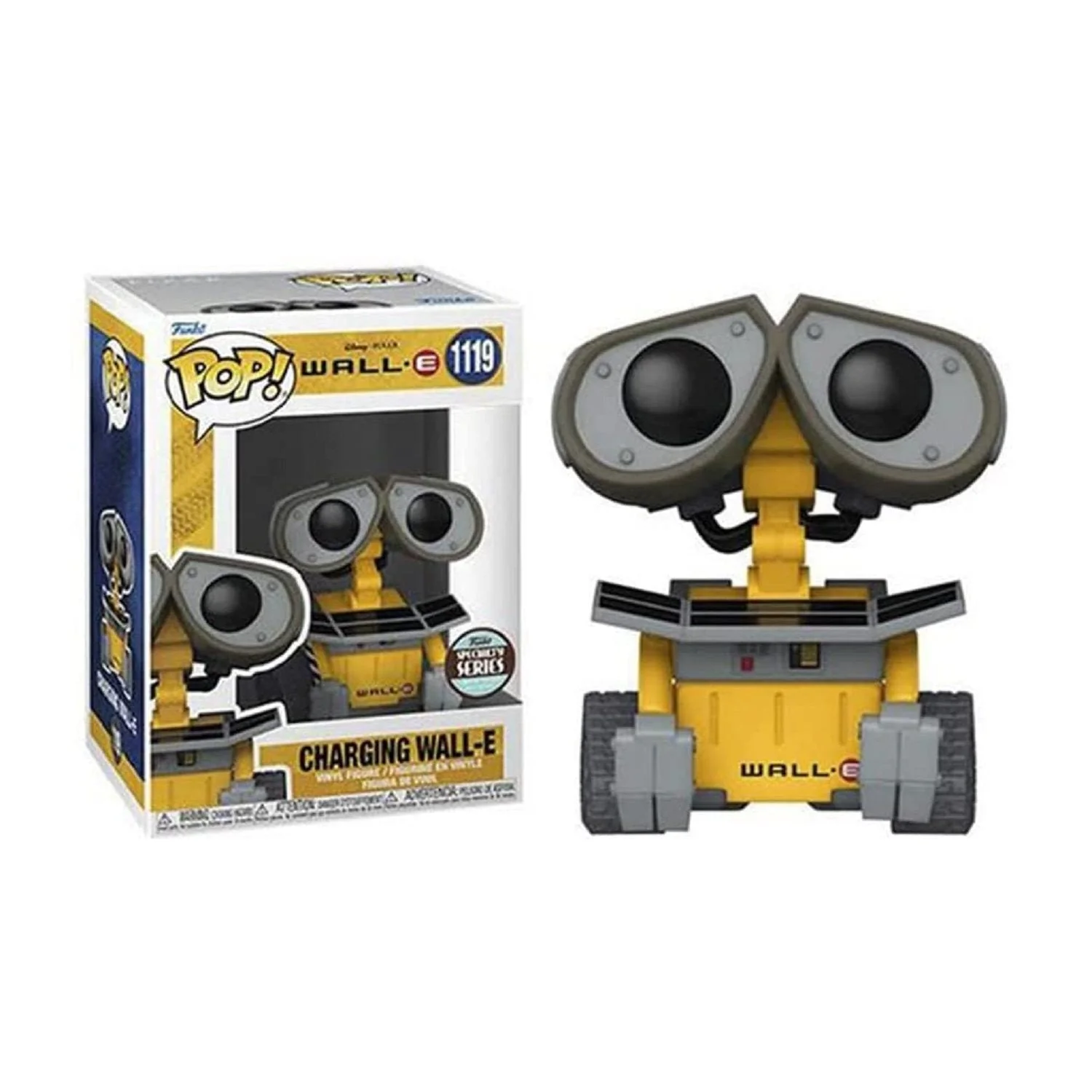 Funko Pop! Disney Pixar: Wall-E - Charging Wall-E Specialty Series #1119 - Image 2