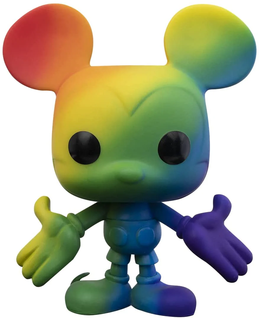 Funko Pop! Disney Pride: Mickey Mouse Rainbow #1040 - Image 1