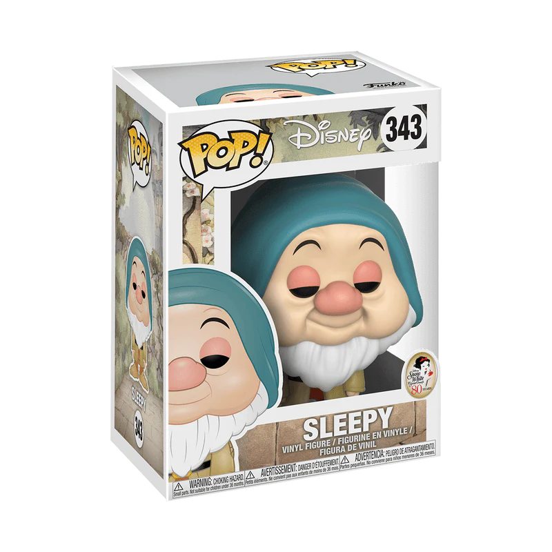 Funko Pop! Disney: Snow White and the Seven Dwarfs - Sleepy #343 - Image 2