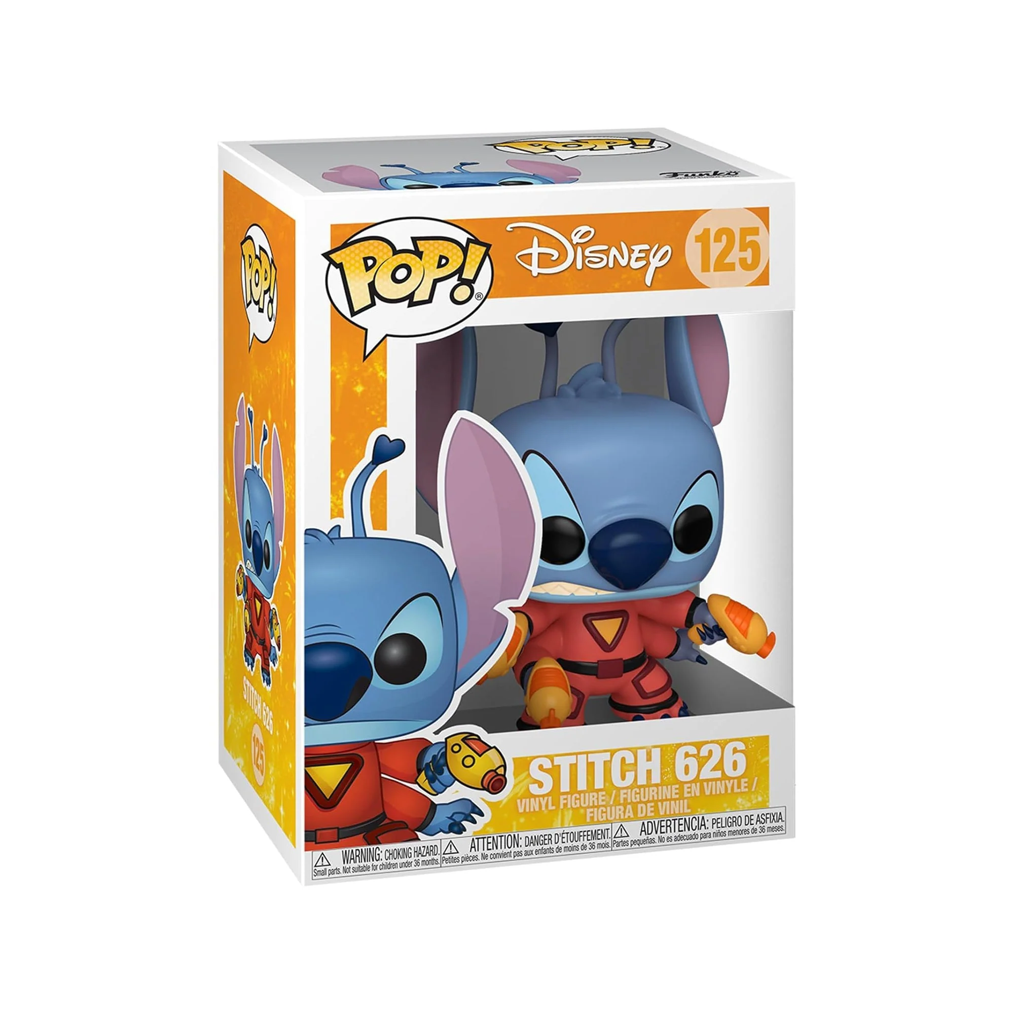 Funko Pop! Disney: Lilo & Stitch - Stitch Experiment 626 in Spacesuit #125 - Image 2
