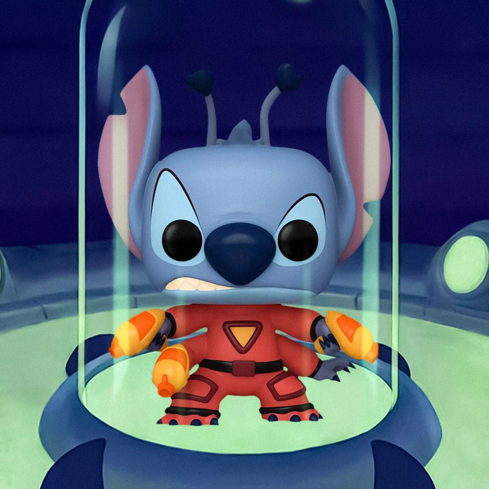 Funko Pop! Disney: Lilo & Stitch - Stitch Experiment 626 in Spacesuit #125 - Image 3