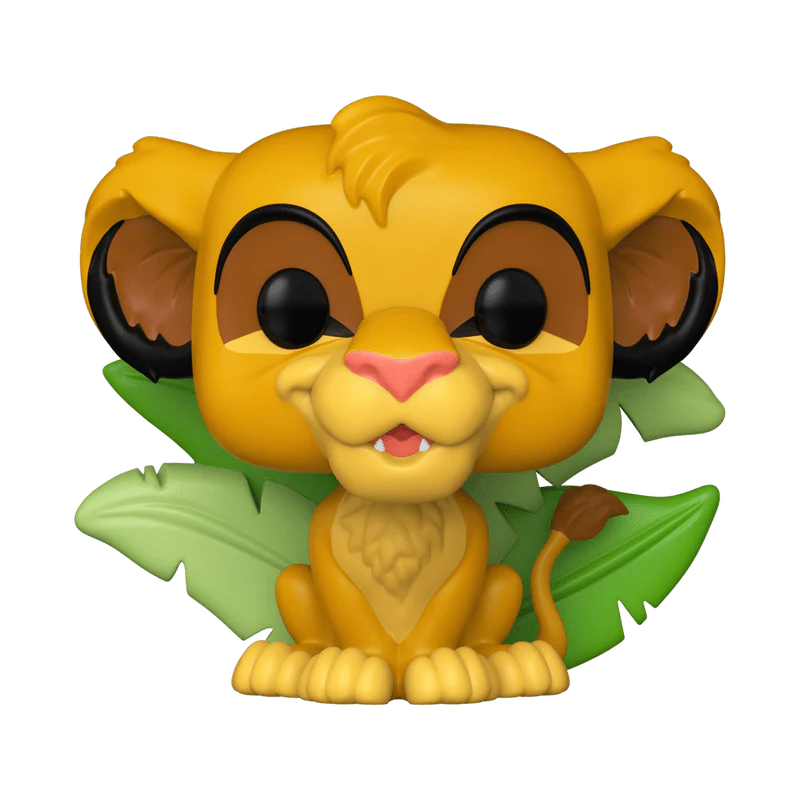 Funko Pop! Disney: The Lion King – Simba with Leaves #1733 Exclusive