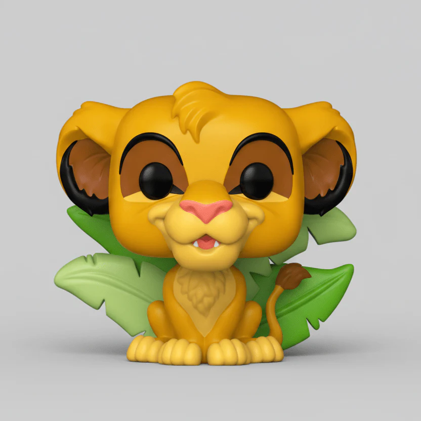 Funko Pop! Disney: The Lion King - Simba with Leaves #1733 Exclusive - Image 3