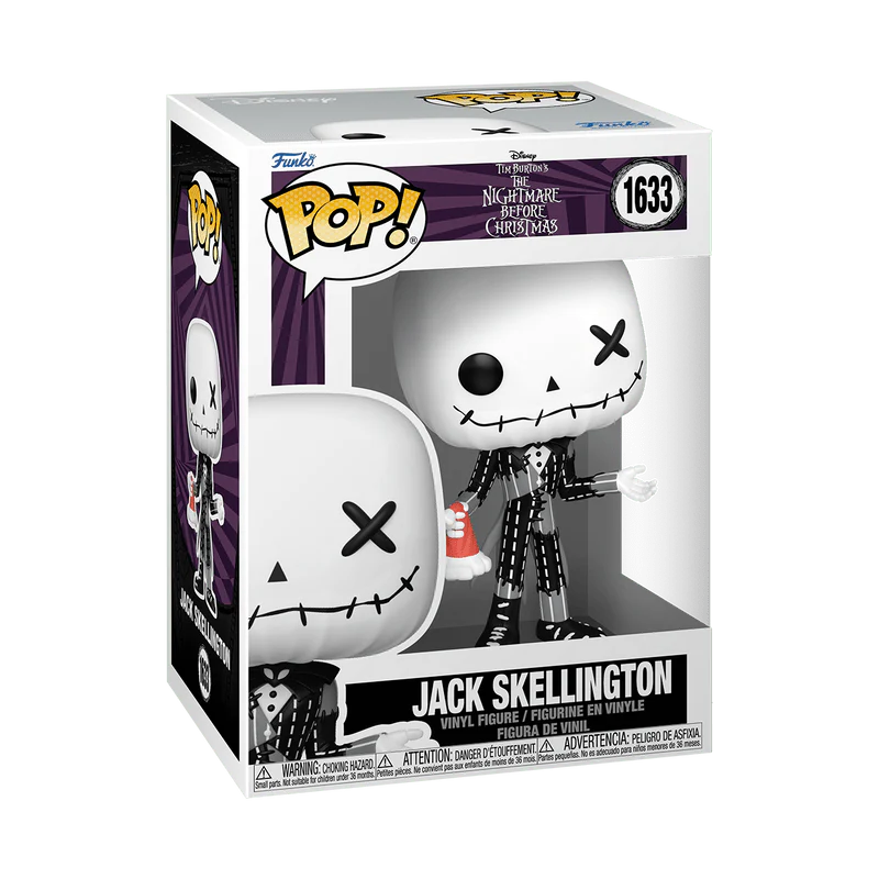 Funko Pop! Disney: The Nightmare Before Christmas - Jack Skellington Patchwork #1633 - Image 2