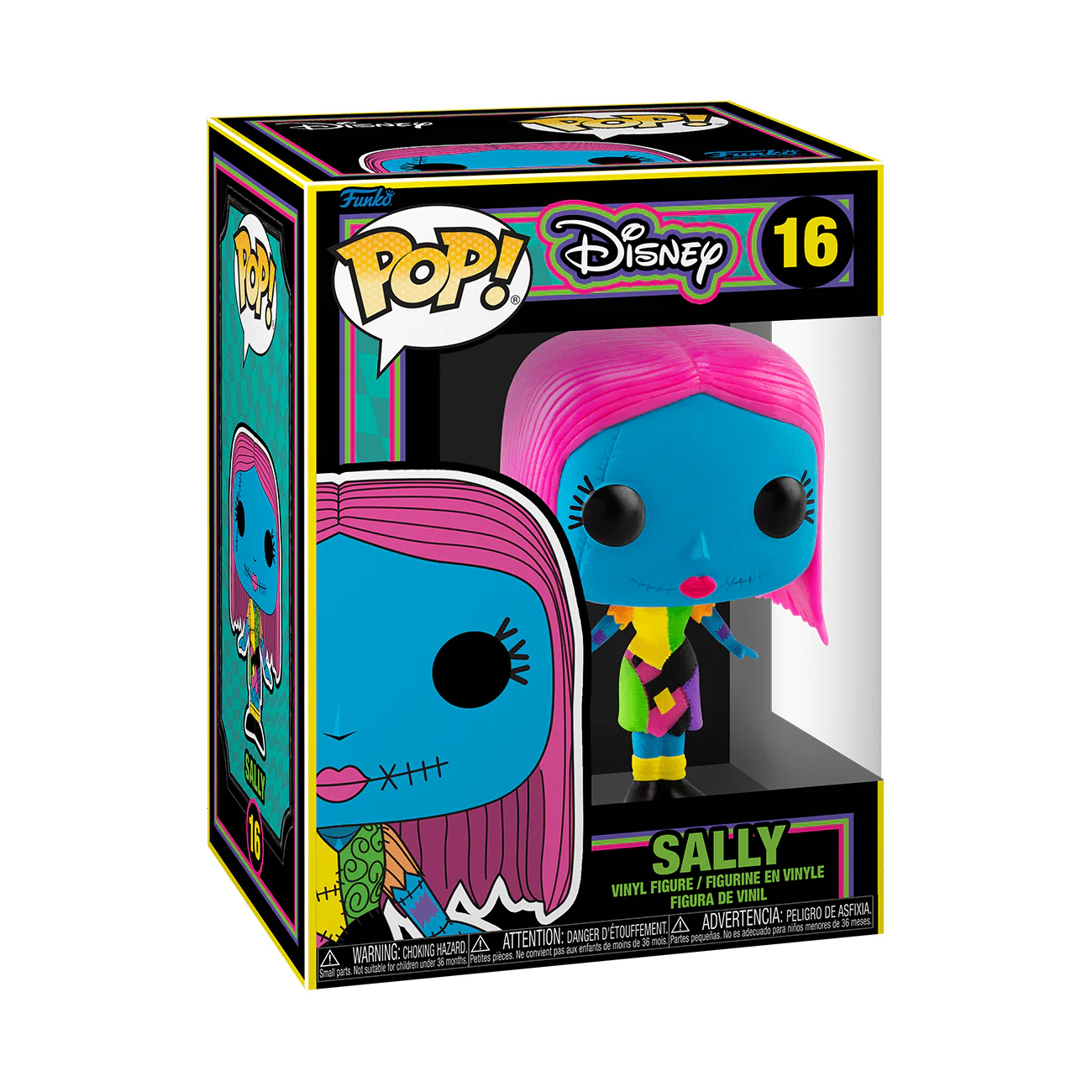 Funko Pop! Disney: The Nightmare Before Christmas - Sally #16 Blacklight - Image 2