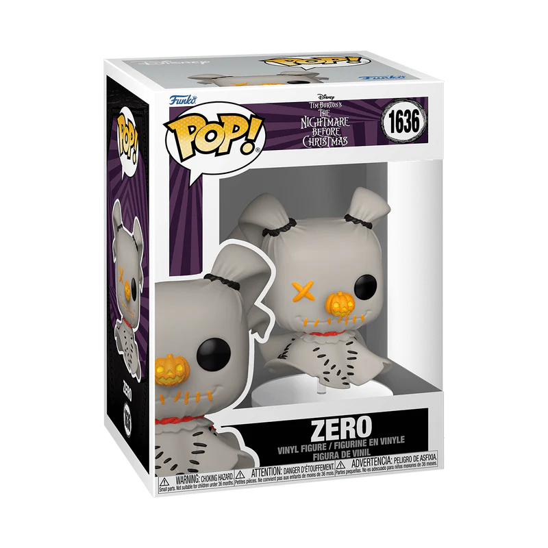 Funko Pop! Disney: The Nightmare Before Christmas - Zero Patchwork #1636 - Image 2