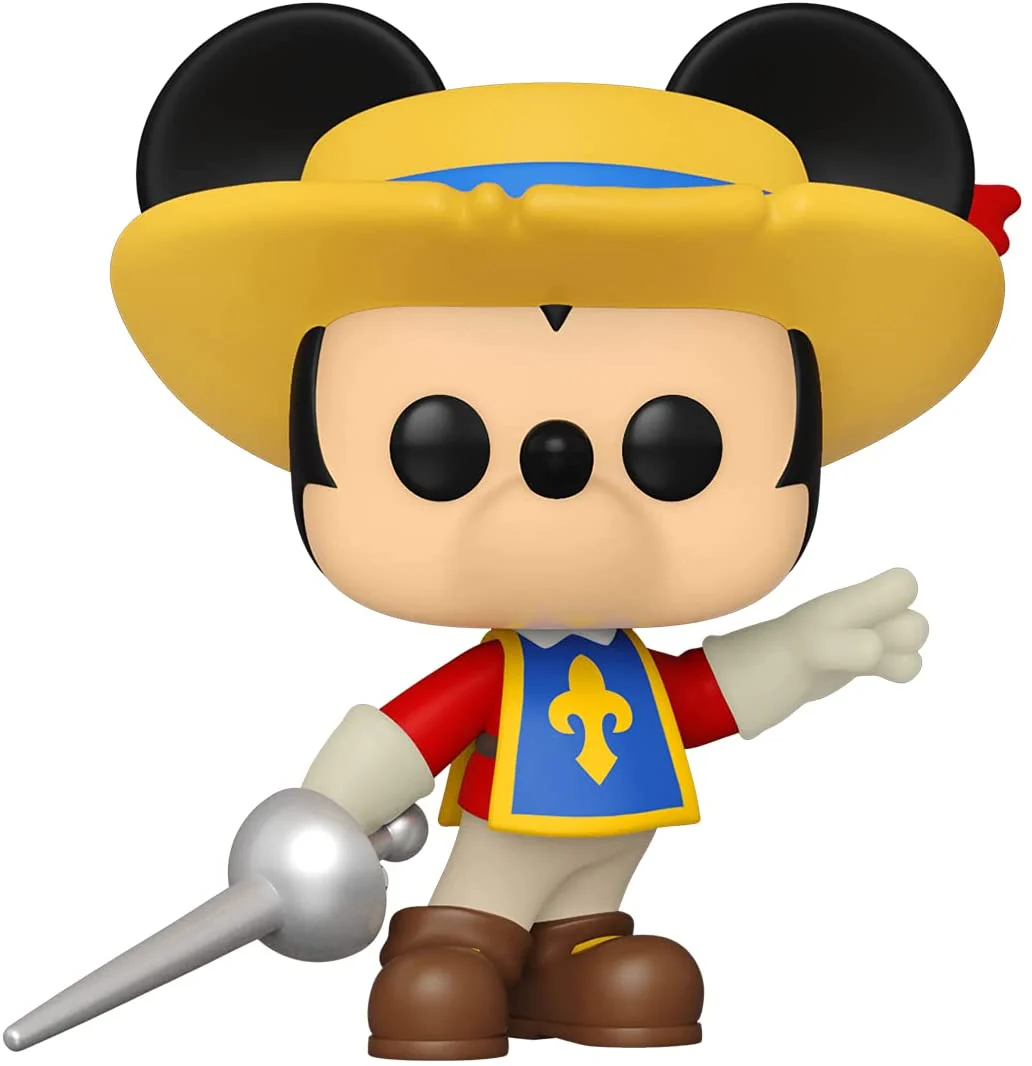 Funko Pop! Disney Three Musketeers Mickey 2021 Exclusive Vinyl Figure - Image 1