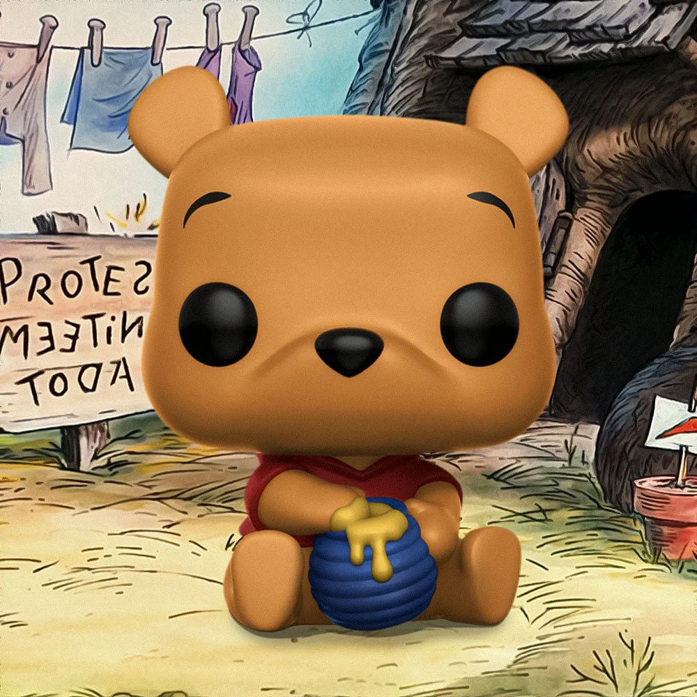 Funko Pop! Disney: Winnie the Pooh - Winnie the Pooh Seated #252 - Image 3