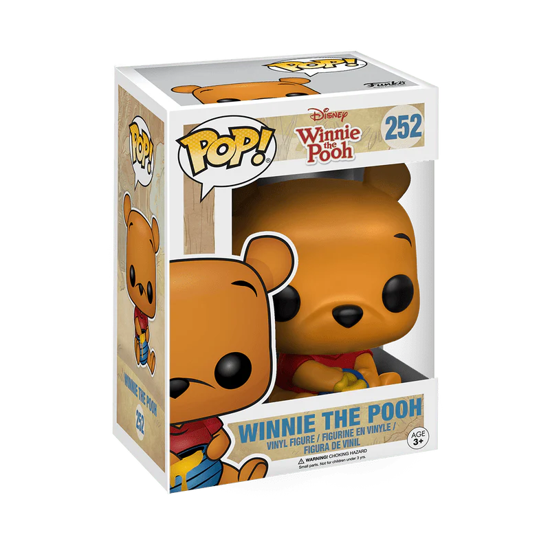 Funko Pop! Disney: Winnie the Pooh - Winnie the Pooh Seated #252 - Image 2
