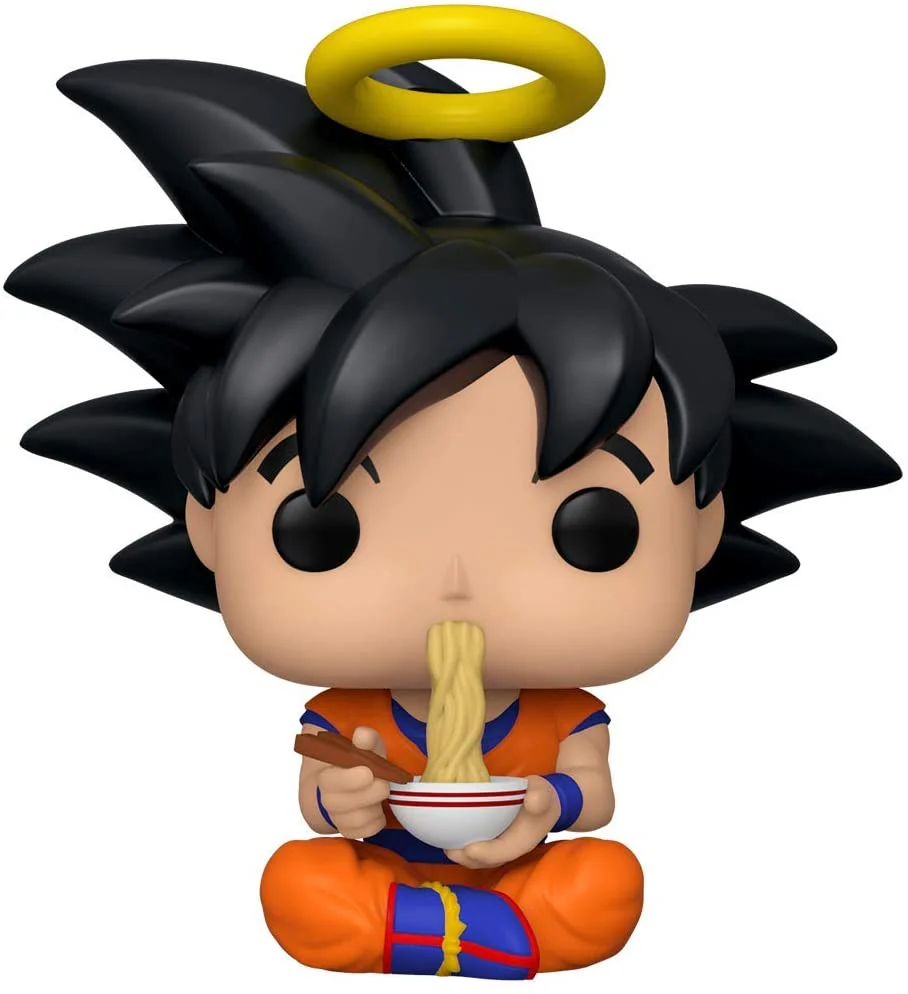 Funko Pop Dragon Ball Z – Goku Eating Noodles, Amazon Exclusive Vinyl Figure