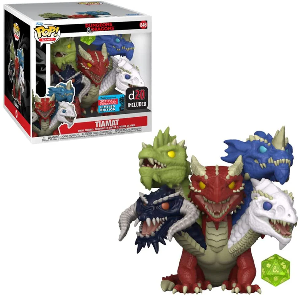 Funko Pop! Dungeons & Dragons Tiamat 2021 Fall Convention 6-Inch Vinyl Figure