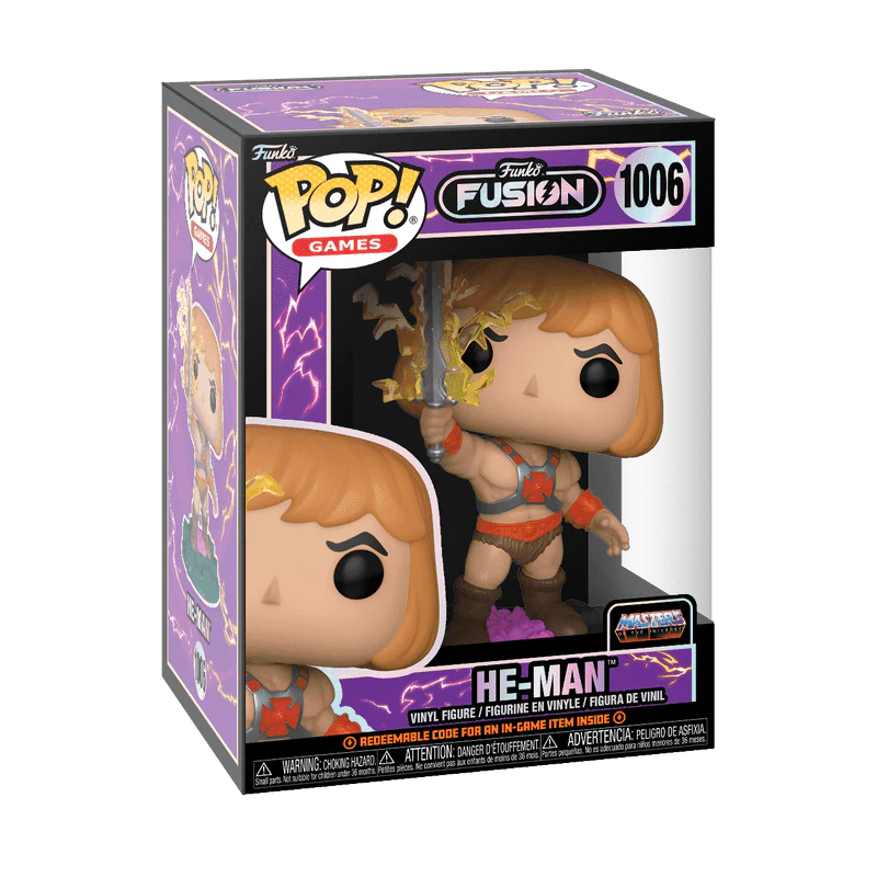 Funko Pop! Fusion Games: Masters of the Universe - He-Man #1006 - Image 2