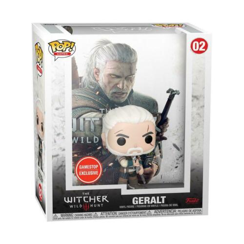 Funko POP! Game Cover: The Witcher III: Wild Hunt Geralt GameStop Exclusive Vinyl Figure - Image 1