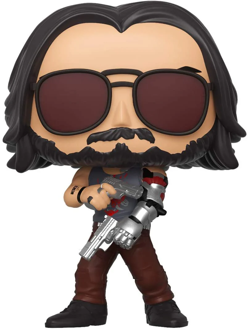 Funko Pop! Games: Cyberpunk 2077 - Johnny Silverhand W/Gun Vinyl Figure - Image 1