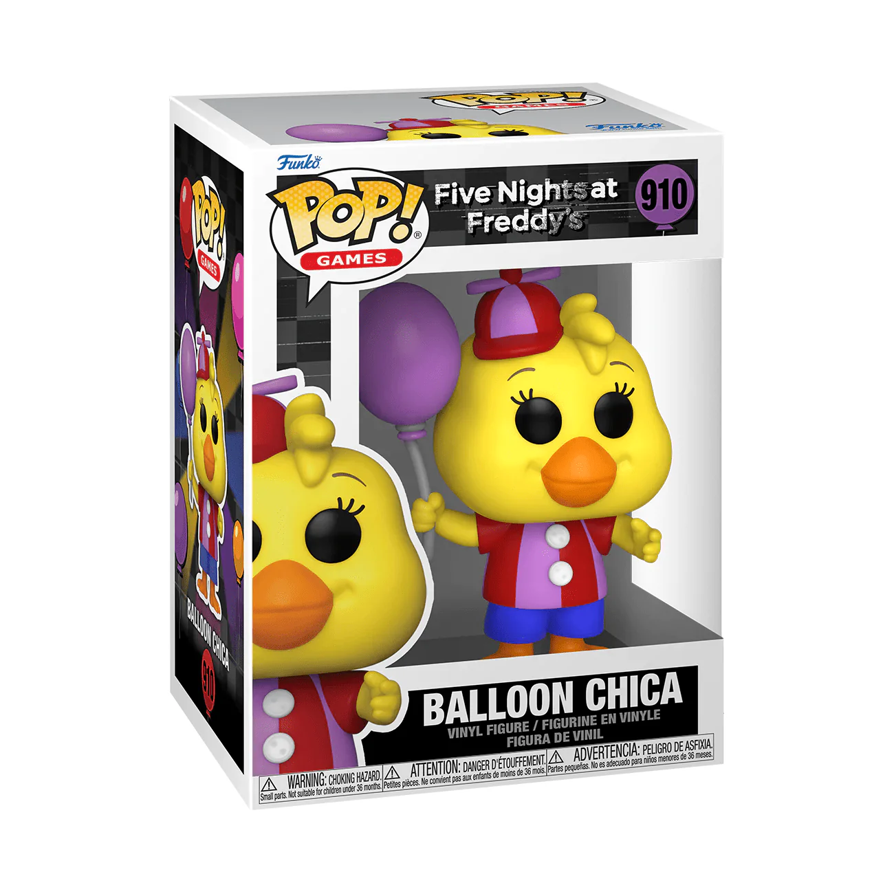 Funko Pop! Games: Five Nights at Freddy's Balloon Circus - Balloon Chica #910 - Image 2