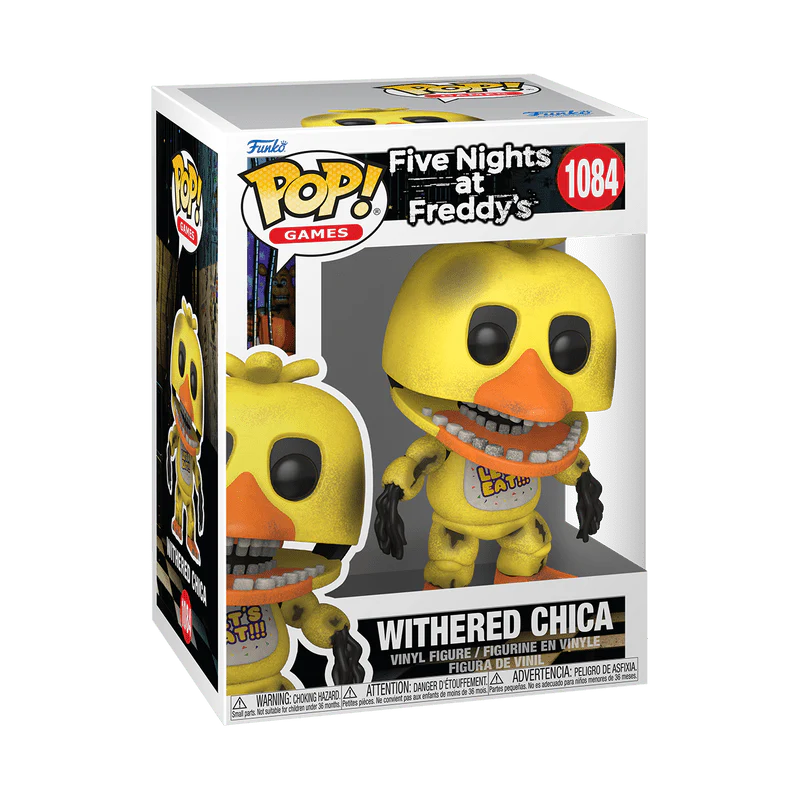 Funko Pop! Games: Five Nights at Freddy's - Withered Chica #1084 - Image 2