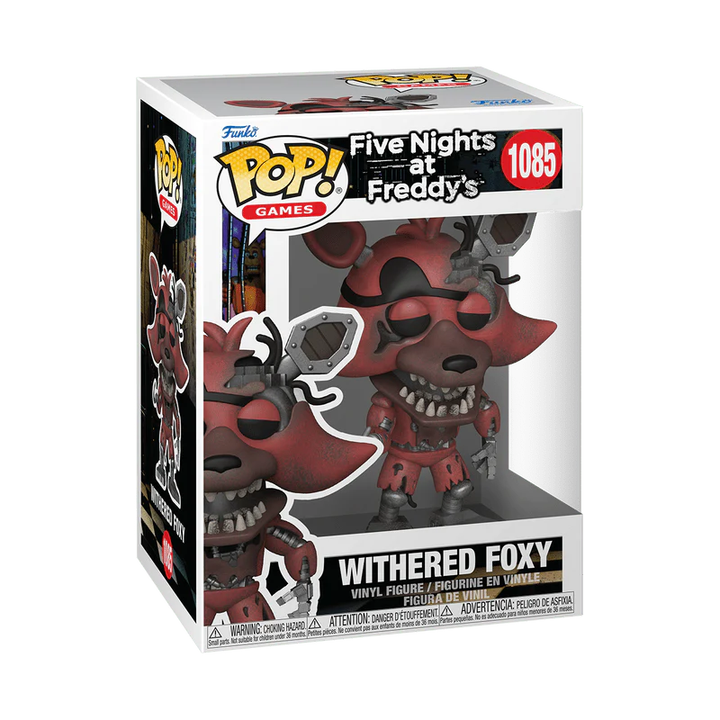 Funko Pop! Games: Five Nights at Freddy's - Withered Foxy #1085 - Image 2