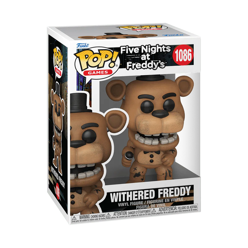 Funko Pop! Games: Five Nights at Freddy's - Withered Freddy #1086 - Image 2