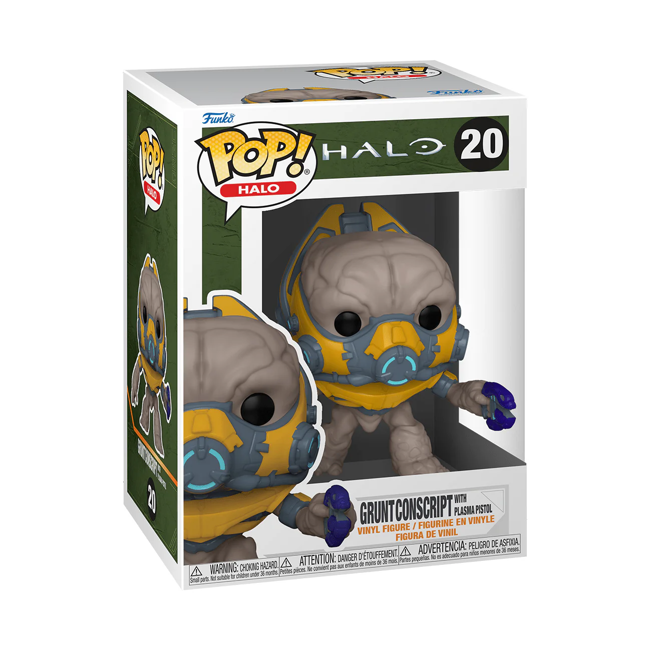 Funko Pop Games Halo Infinite - Grunt Conscript With Weapon Figure - Image 2