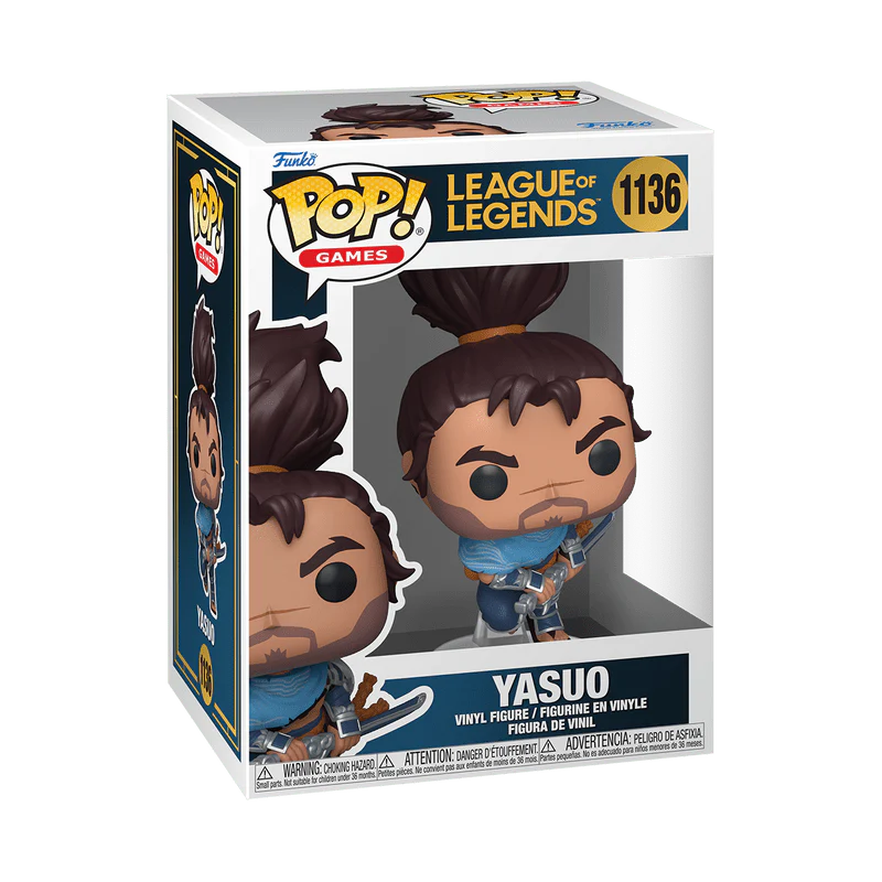 Funko Pop! Games: League of Legends - Yasuo #1136 - Image 2