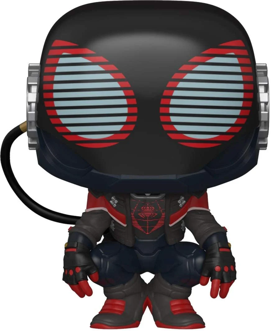 Funko Pop! Games Marvel Spider-Man Miles Morales Miles 2020 Suit Vinyl Figure - Image 1