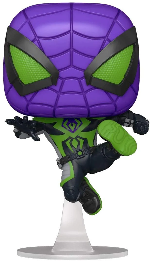 Funko Pop! Games Marvel Spider-Man: Miles Morales Purple Rain Suit Vinyl Figure - Image 1