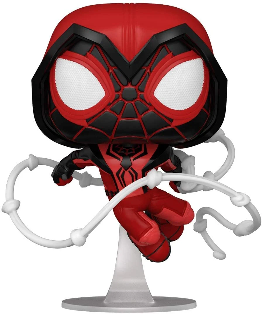 Funko Pop! Games: Marvel’s Spider-Man: Miles Morales - Miles Red Suit Vinyl Figure - Image 1