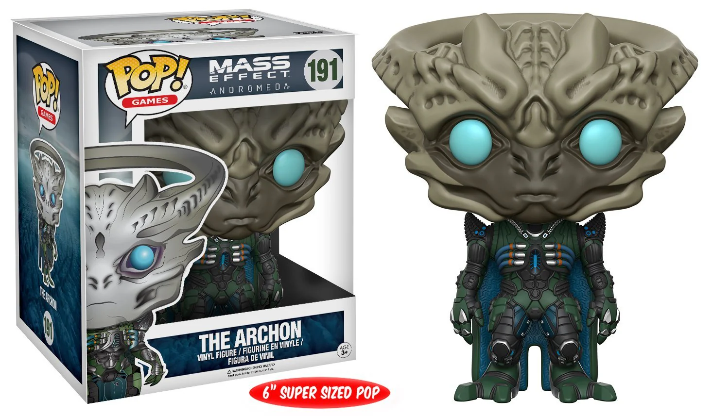 Funko Pop Games: Mass Effect Andromeda Archon 6′ Vinyl Action Figure