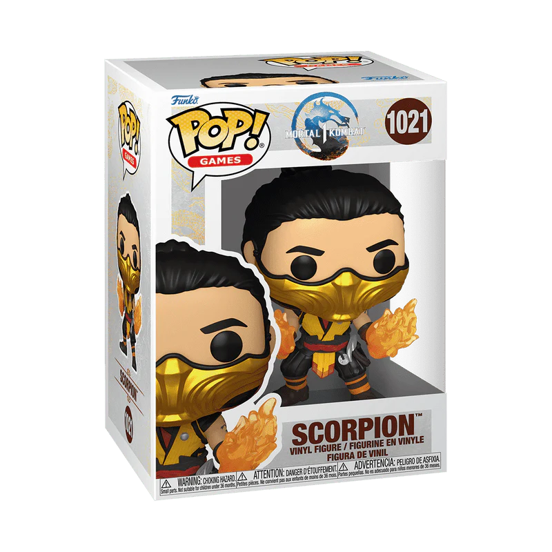 Funko Pop! Games: Mortal Kombat 1 - Scorpion #1021 - Image 2