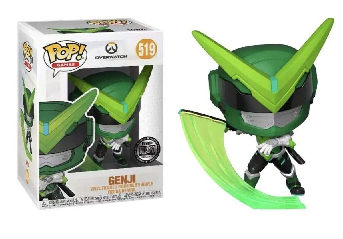 Funko Pop! Games: Overwatch - Sentai Genji Exclusive Vinyl Figure - Image 1
