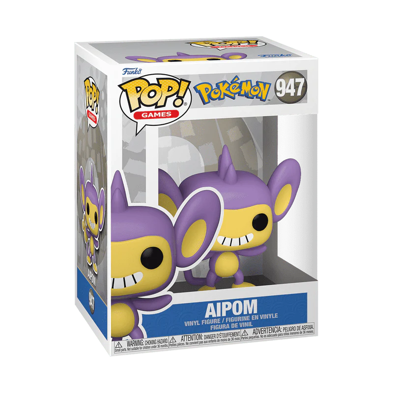 Funko Pop! Games: Pokemon - Aipom #947 - Image 2