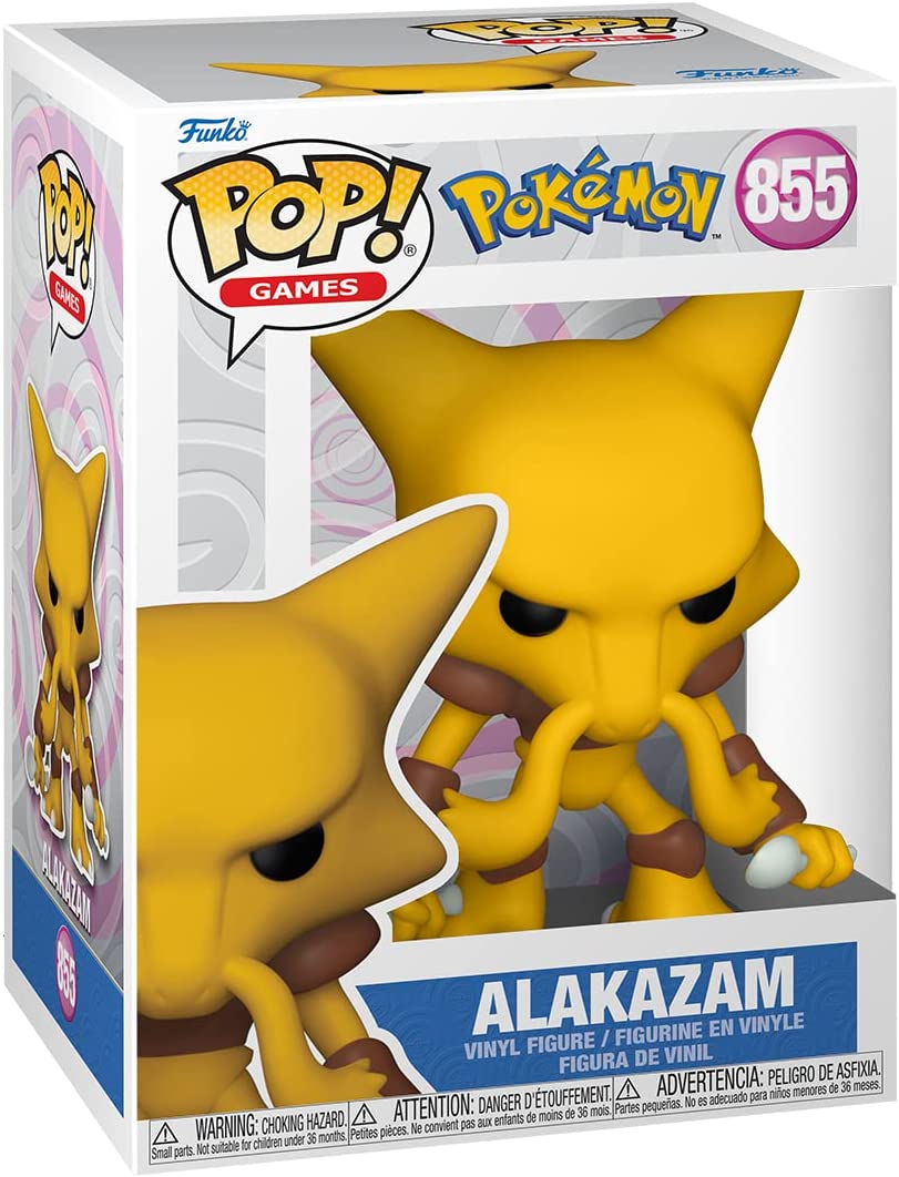 Funko Pop! Games: Pokemon - Alakazam #855 - Image 2
