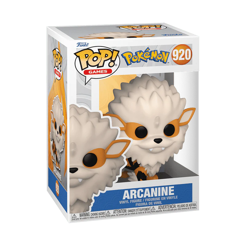 Funko Pop! Games: Pokemon - Arcanine #920 - Image 2