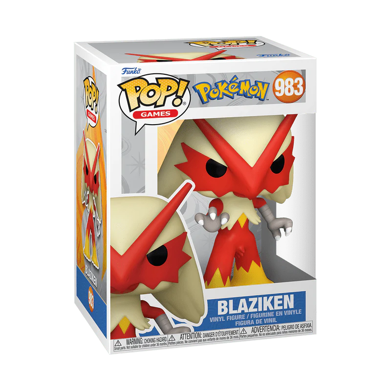 Funko Pop! Games: Pokemon - Blaziken #983 - Image 2
