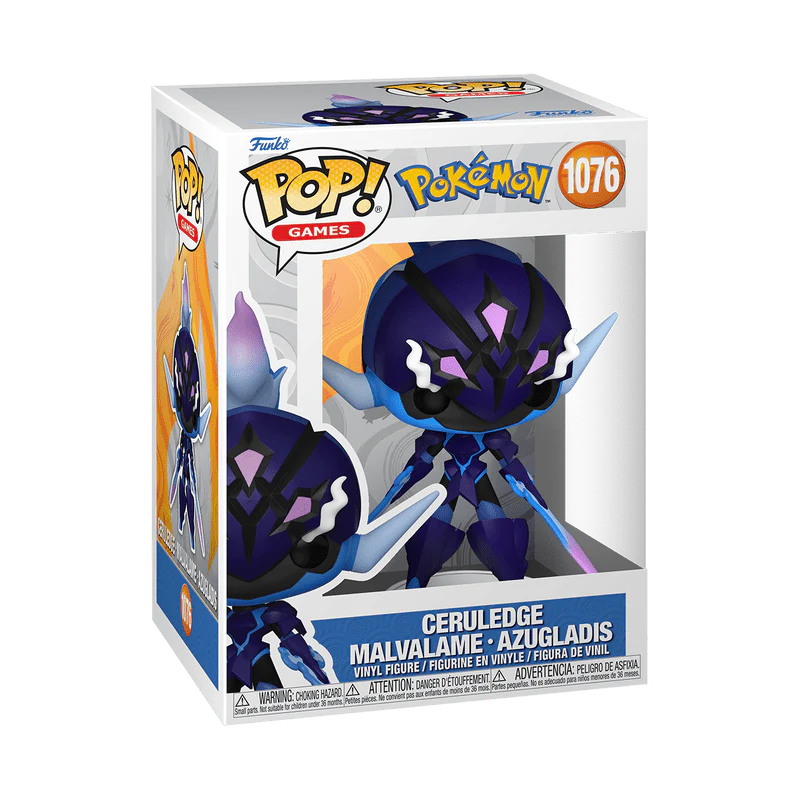 Funko Pop! Games: Pokemon - Ceruledge #1076 - Image 2