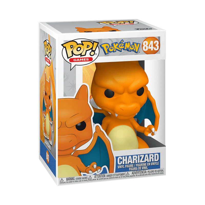 Funko Pop! Games: Pokemon - Charizard #843 - Image 2