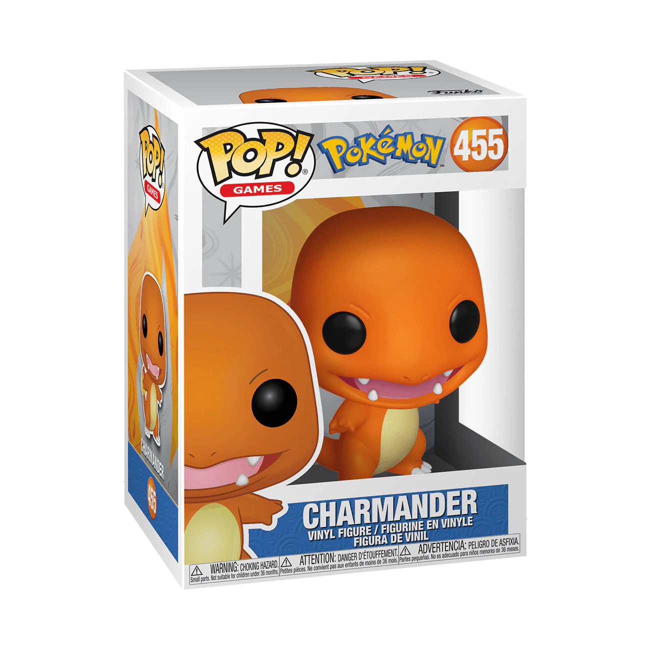 Funko Pop! Games: Pokemon - Charmander #455 - Image 3
