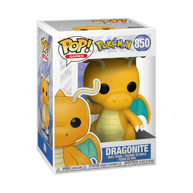 Funko Pop! Games: Pokemon - Dragonite #850 - Image 2