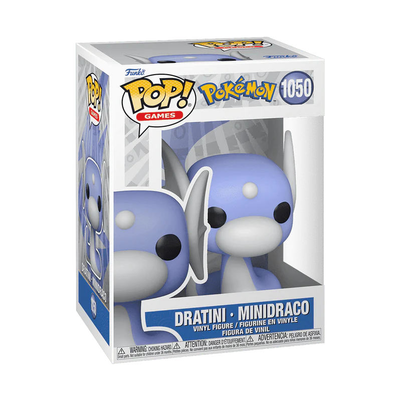 Funko Pop! Games: Pokemon - Dratini #1050 - Image 2