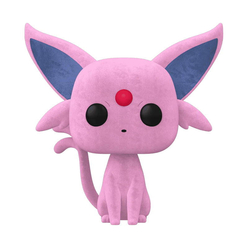 Funko Pop! Games: Pokemon - Espeon #884 Flocked Amazon Exclusive - Image 1