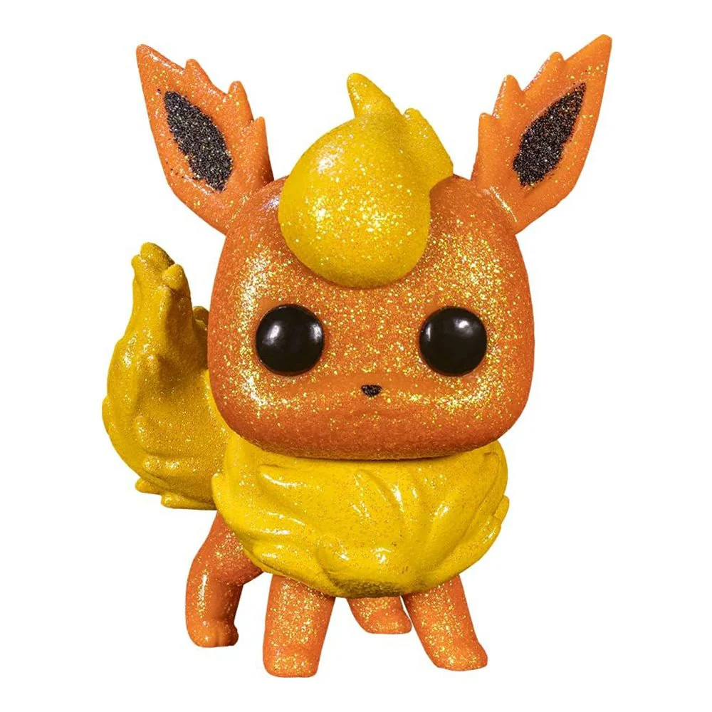 Funko Pop! Games: Pokemon - Flareon #629 Diamond Collection 2021 Wondrous Convention Limited Edition Exclusive - Image 3
